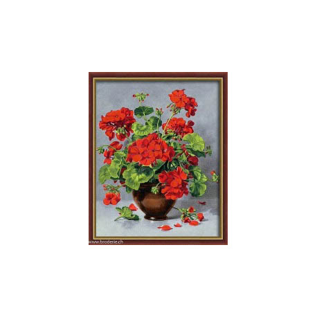 Artibalta, kit diamant Red geranium (AM-4098)