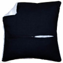 Vervaco, Dos de coussin carré coloris noir (PN0174417)