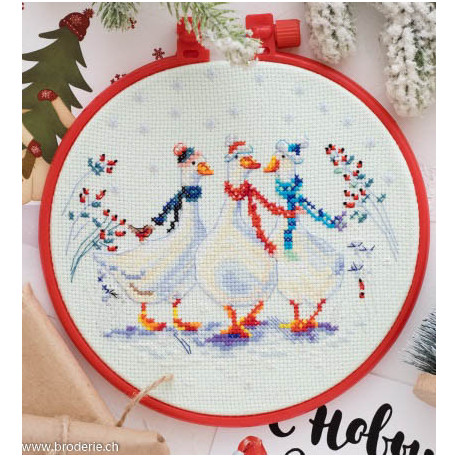 Abris Art, kit Three cute geese (AAHM-016)