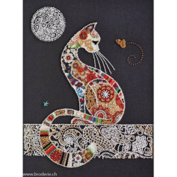 Abris Art, kit perles Cat and moth (AAB-794)