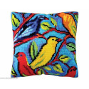 Collection d'Art, kit coussin points comptés Birds on a branch (CADE5475CC)