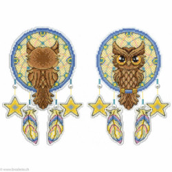 M.P.Studia, kit suspense attrape-rêve Owl (SR-273)