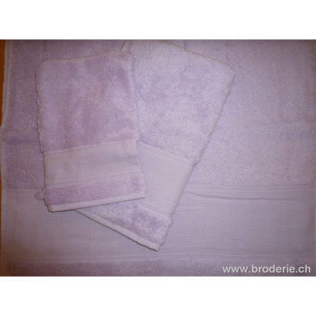 Stafil, gant de toilette 15x22cm violet (STA38-52)