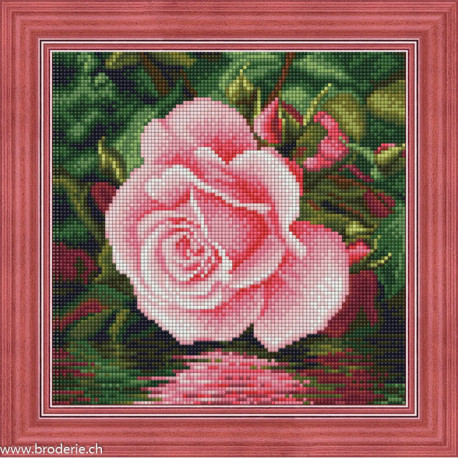 Artibalta, kit diamant Rose on the water (AM-1704)