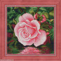 Artibalta, kit diamant Rose on the water (AM-1704)