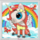 Artibalta, kit diamant Unicorn and Rainbow (AM-1943)