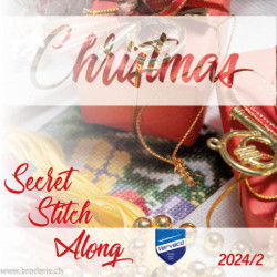 Vervaco, kit Secret Stitch Noël 2024/2 Etamine (PN0206743)