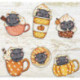 LetiStitch, kit Pumpkin Cup Kitties (SLETIL8092)