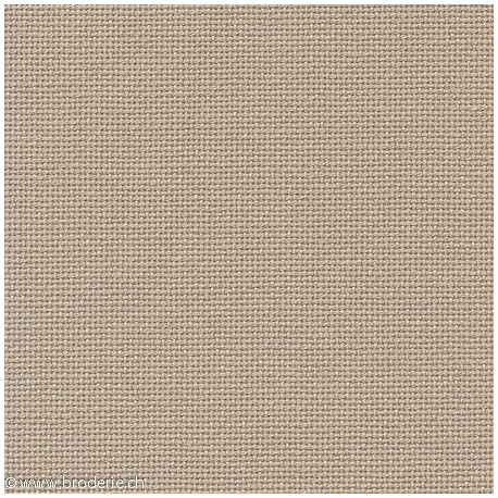 Zweigart, Etamine Linda 10,7 fils/cm taupe (1235-779)