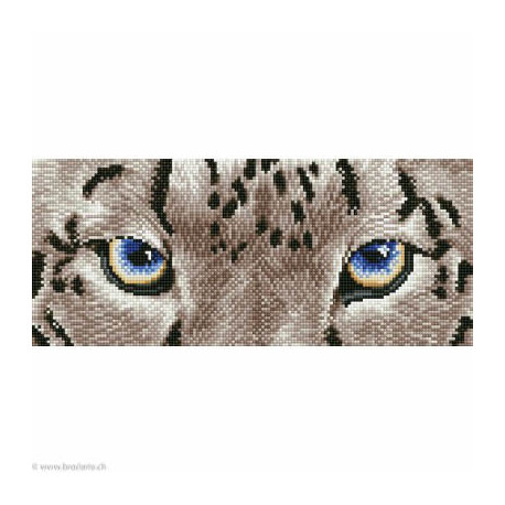 Diamond Dotz, kit diamant niveau 2 Snow Leopard Spy (DD5043)