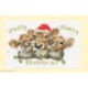 Bothy Threads, kit carte de voeux - Jolly Holly (BOXMAS75)