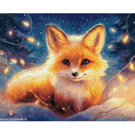 ArtCity, kit diamant Fox in the lights (ACVA827)