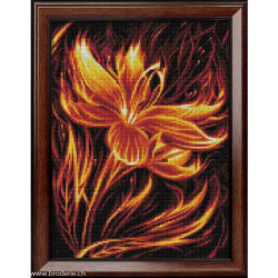 Artibalta, kit diamant Fire flower (AZ-1852)