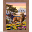 Artibalta, kit diamant Noble Deer (AM-1692)