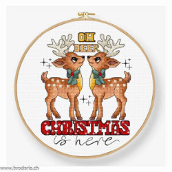 LetiStitch, kit Oh Deer Christmas Is Here (SLETIL9912)