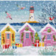 LetiStitch, kit Snowy Sea Cottages (SLETIL9915)