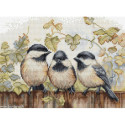 Luca-S, kit Chickadees On The Fence (LUCASBU5066)