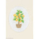 Permin, kit carte de voeux Lemon Tree (PE17-4463)