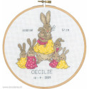 Permin, Kit naissance Rabbit Mom Cecilie (PE13-4418)