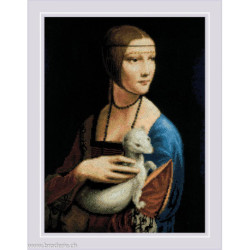 Riolis, kit Lady with an Ermine, Léonard de Vinci (RI2222)