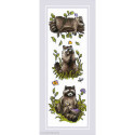 Riolis, kit Three Raccoons (RI2223)