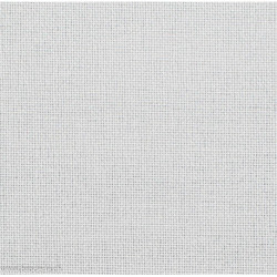 Zweigart, Etamine Murano 12,6 fils/cm gris pâle - mastic (3984-7011)