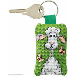 Permin, kit porte-clefs mouton blanc (PE11-5150)