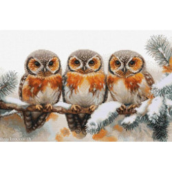 Luca-S, kit Owls in The Silence of Winter (LUCASBU5077)